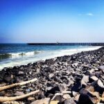 Rock Beach in Pondicherry
